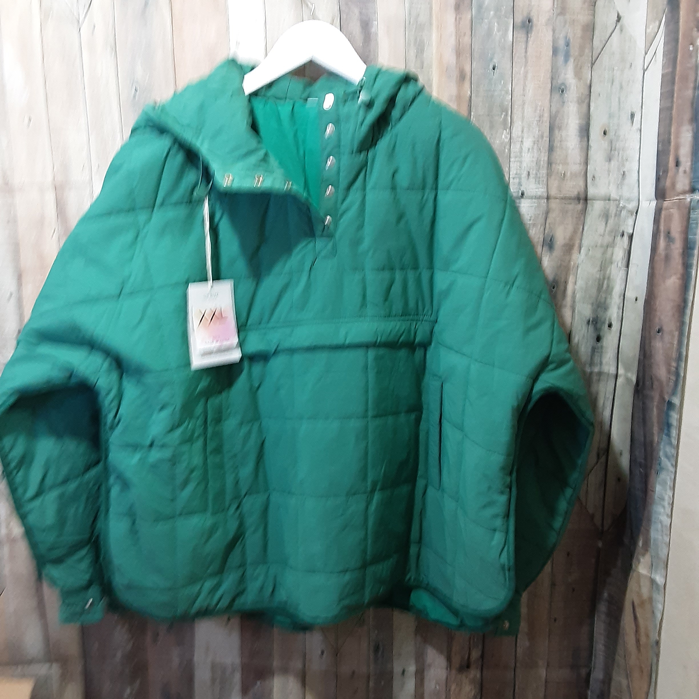 Men's/Women's Green Quilted Jacket